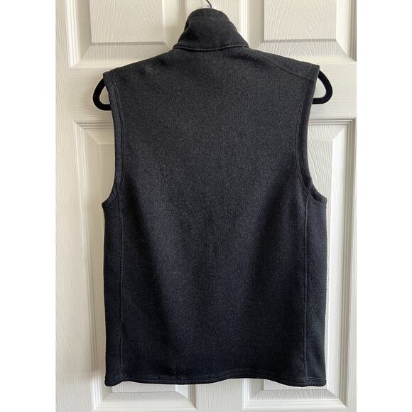 PATAGONIA Men's Black Better Sweater Classic Full Zip Fleece Vest Sz Small - Picture 7 of 13